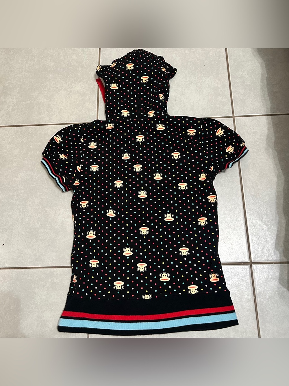 Y2K Paul Frank short-sleeved hoodie - Picture 6 of 6